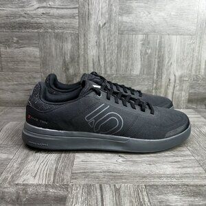 Five Ten Sleuth Men's size 10.5 Black Canvas Flat Shoes HQ2115